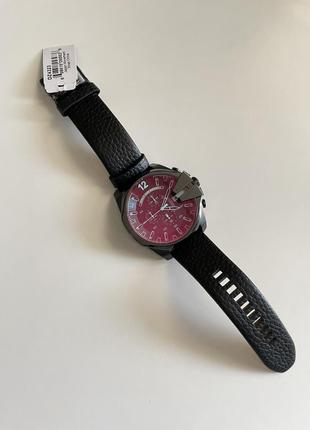 51мм diesel dz4323 часы мужской кожаный хронограф дизель4 фото
