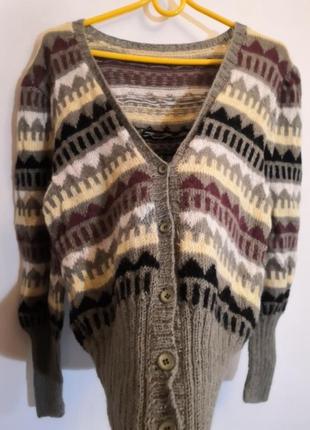 Кардиган кофта принт