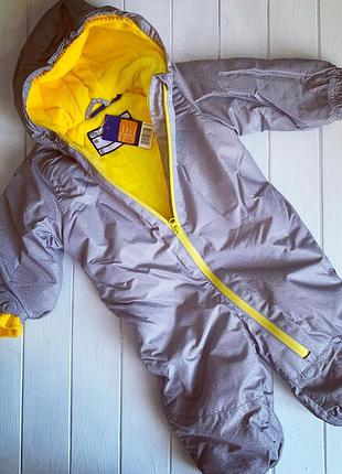 Комбинезон термо на мальчика зимний демисезонный lupilu