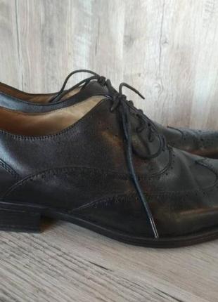Классические мужские кожаные туфли 43-44 размер4 фото