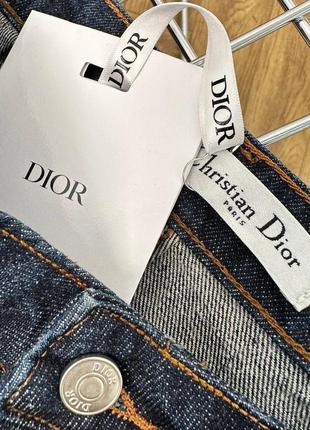 Джинсы dior синие5 фото