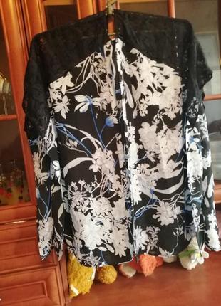 Блуза, накидка