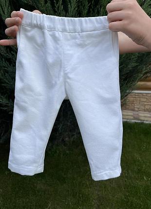 Мега стильные белые штаны для маленького мальчика😎