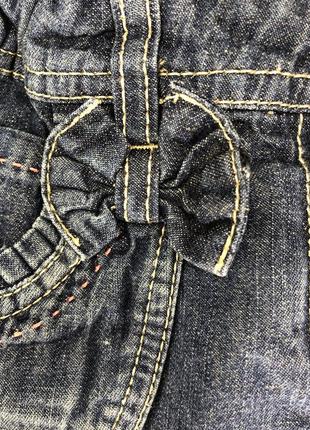 Стильная джинсовая юбочка palomino c&amp;a, для девочки, рост 128 см., акция5 фото