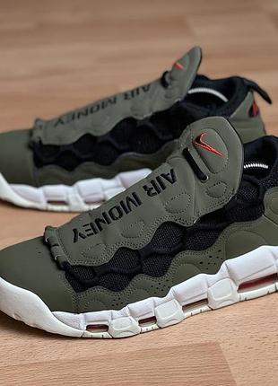 Оригинальные кроссовки nike air more money medium olive (44 ⁇  28см]