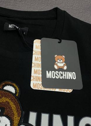 💜є наложка 💜жіноча літня футболка  "moschino"❤️lux якість3 фото