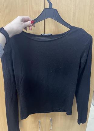 Чорна кофта zara