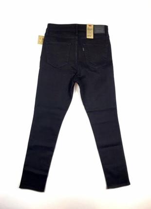 Levis 721 720 24 26 27 28 29 30 31 32 33 34 high rise super skinny чорні сині темно-сині джинси на високій посадці2 фото