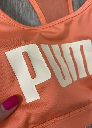 Спортивный женский женский женский кроп топ топик для бега для спорта puma3 фото