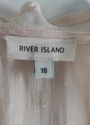 Блуза блузка віскоза мереживо river island8 фото