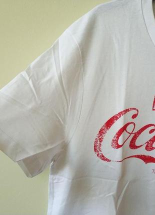 Мужская хлопковая футболка cocacola gymnasium италия оригинал8 фото