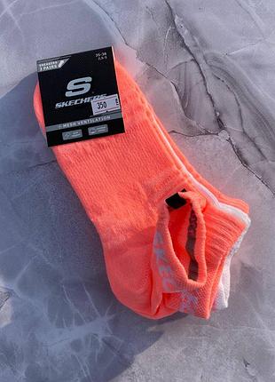 Шкарпетки skechers 3 упаковки 35-38 бавовна
