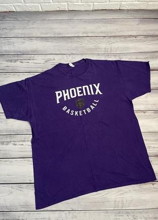 Винтажная футболка phoenix basketball1 фото