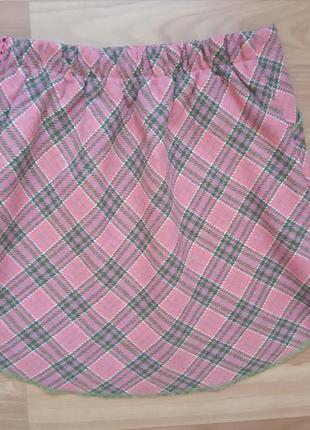 Классная тёплая юбка kiabi на р.134-1462 фото