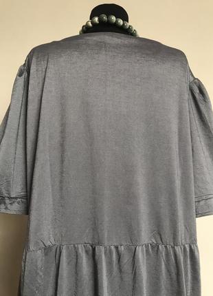 Женская легкая ярусная блуза8 фото