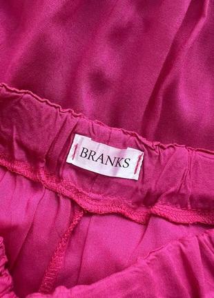 Рожевий костюм шорти + топ з відкритими плечима5 фото