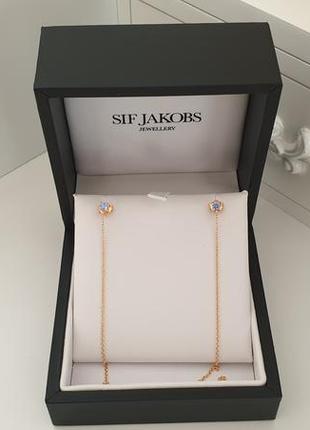Сережки sif jakobs jewellery4 фото