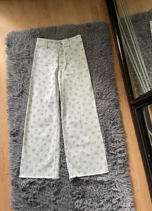 Стильні широкі джинси zara4 фото