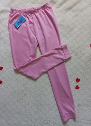 Легкие пижамные штаны для девочки 6-8роков (рост 122-128 см)6 фото