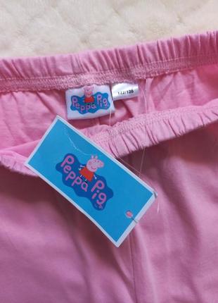 Легкие пижамные штаны для девочки 6-8роков (рост 122-128 см)8 фото