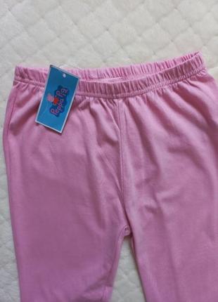 Легкие пижамные штаны для девочки 6-8роков (рост 122-128 см)9 фото