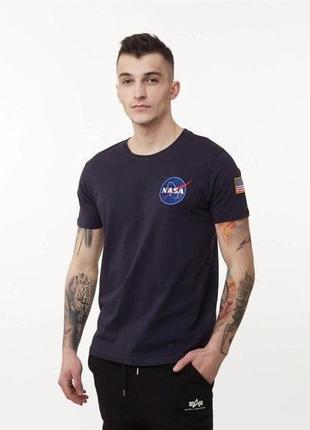 Alpha industries nasa футболка мужская оригинал.