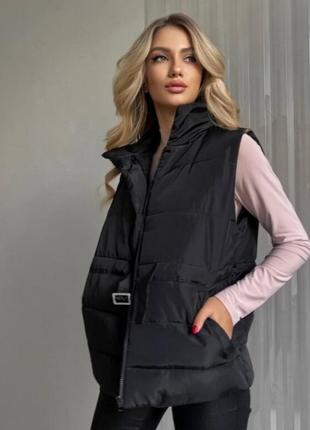 Жилетка женская плащевка эмми