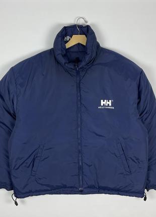 Мужской двусторонний пуховик helly hansen reversible puffer down jacket2 фото