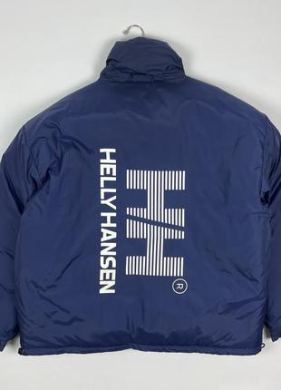 Мужской двусторонний пуховик helly hansen reversible puffer down jacket