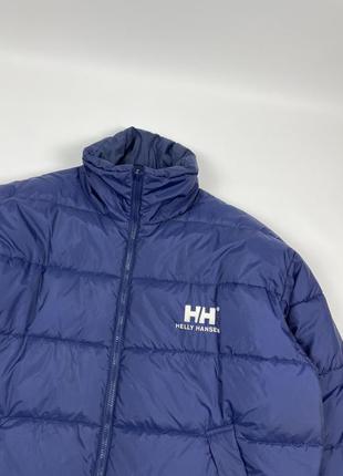 Мужской двусторонний пуховик helly hansen reversible puffer down jacket5 фото