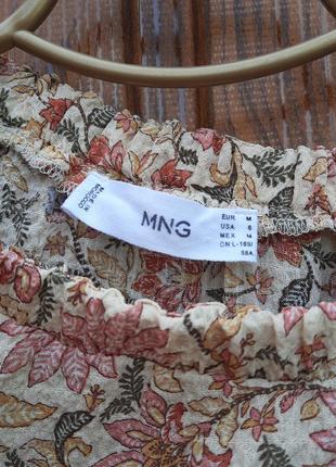 Женская блуза mango винтажная в красивом состоянии2 фото