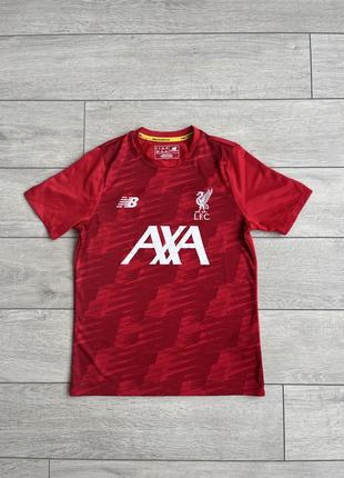 Детская футбольная футболка ливерпуль liverpool new balance football