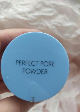 The saem perfect pore powder матирующая пудра для лица 6/2024