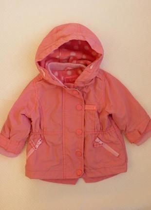 Парка на манюню 3-7 мес,62-70 см,от next