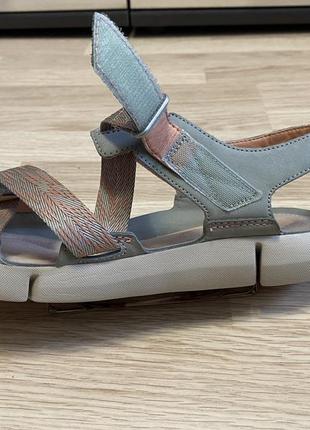Босоножки сандалии кожаные clarks 42 размер4 фото