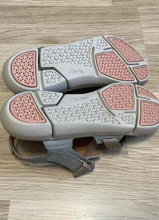 Босоножки сандалии кожаные clarks 42 размер8 фото