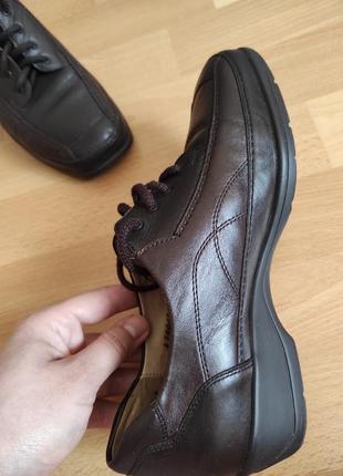 Шкіряні німецькі туфлі чоботи взуття комфорт waldlaufer1 фото