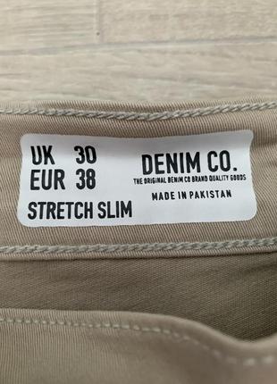 Стрейчевые шорты denim co stretch slim7 фото