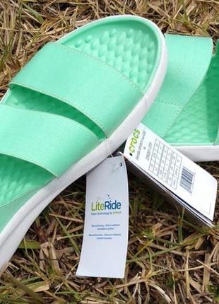 Босоніжки сандалі Crocband crocs women's literide stretch sandals