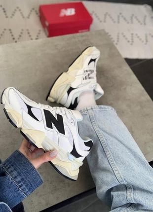 Кросівки new balance 9060 white black