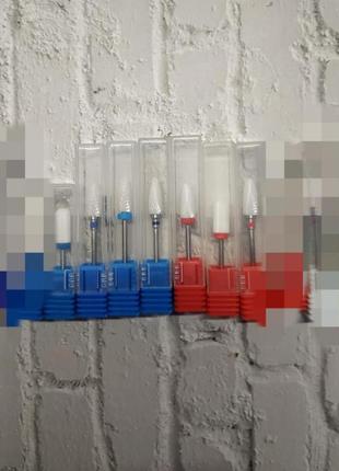 Фреза для ногтей маникюра керамическая фреза дляногтей