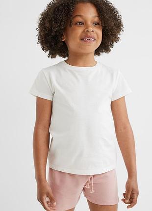 Шорти бавовняні для дівчат 2-10 років від h&m швеція