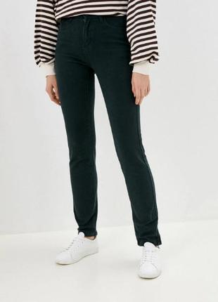 Фірмові джинси mac jeans, прямі, труби, злегка стрейчеві, бірюзові, смарагдові, котон