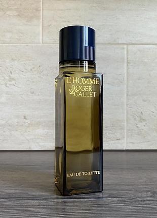 200 мл. roger & gallet l' homme вінтаж  roger&gallet l’homme