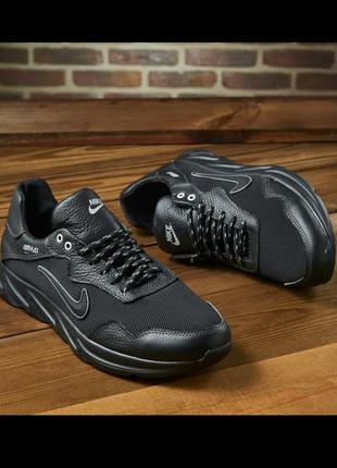 Мужские летние кроссовки с логотипом sneaker nike великаны, текстильные кроссовки размеры 46-503 фото
