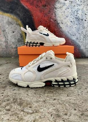Стильні кросівки nike air zoom stussy beige бежеві 36-45 р