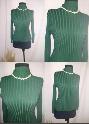 Водолазка гольф смарагдовий зелений