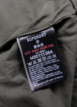 Superdry m 65 милитари куртка ветровка10 фото