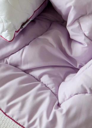 Набор одеяло и 2 классические подушки лаванда dormeo  200x200 см2 фото