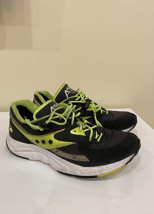 Кроссовки saucony aya s70460-3 blk/neo 42/27 оригинал3 фото